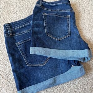 a.n.a Blue Jean Shorts